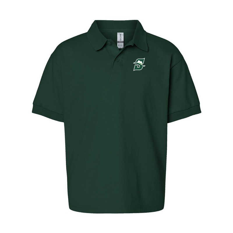 Youth Stetson Hatters Gildan Dry Blend Jersey Polo