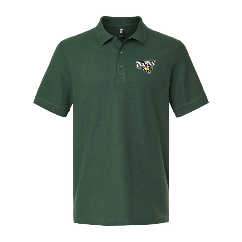 Men's Towson Tigers Gildan Hammer Pique Polo