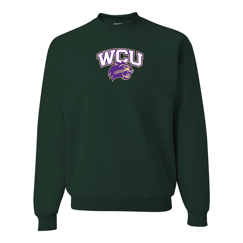 Men's Western Carolina Catamounts JERZEES NuBlend Crewneck Sweatshirt
