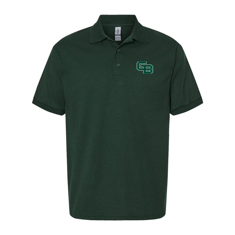 Men's  Wisconsin Green Bay Phoenix Gildan Dry Blend Jersey Polo