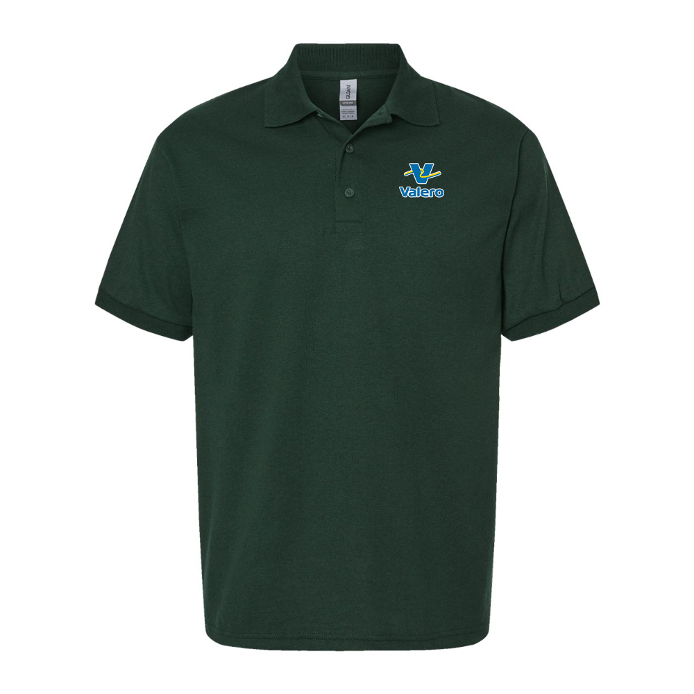 Men's  Valero Gas Station Gildan Dry Blend Jersey Polo