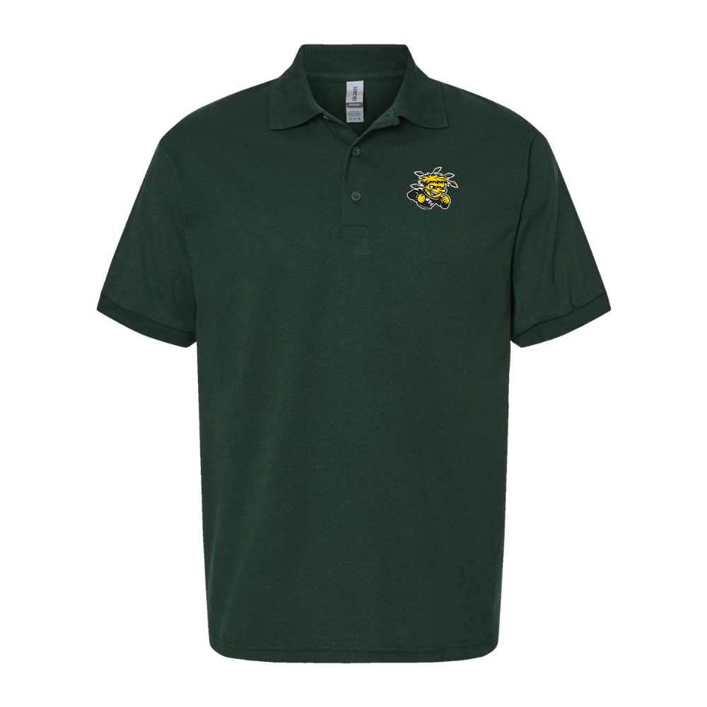 Men's Wichita State Shockers  Gildan Dry Blend Jersey Polo