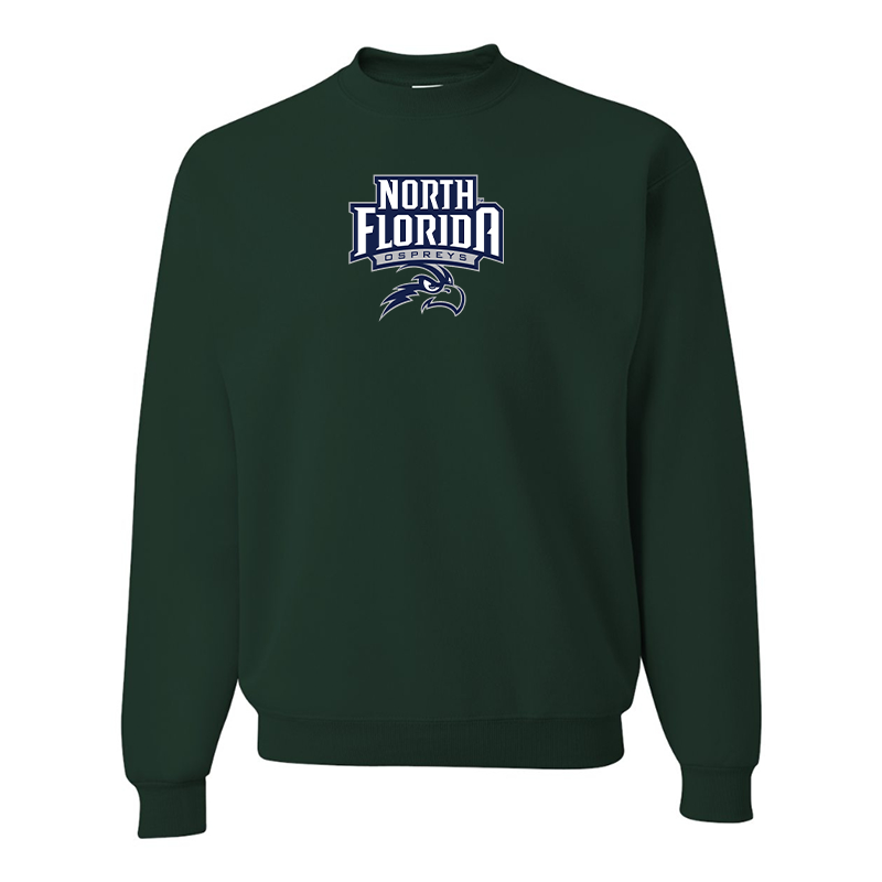 Men's UNF Ospreys  JERZEES NuBlend Crewneck Sweatshirt