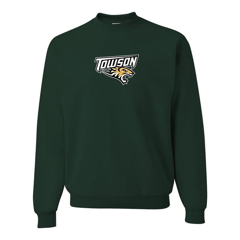 Men's Towson Tigers  JERZEES NuBlend Crewneck Sweatshirt