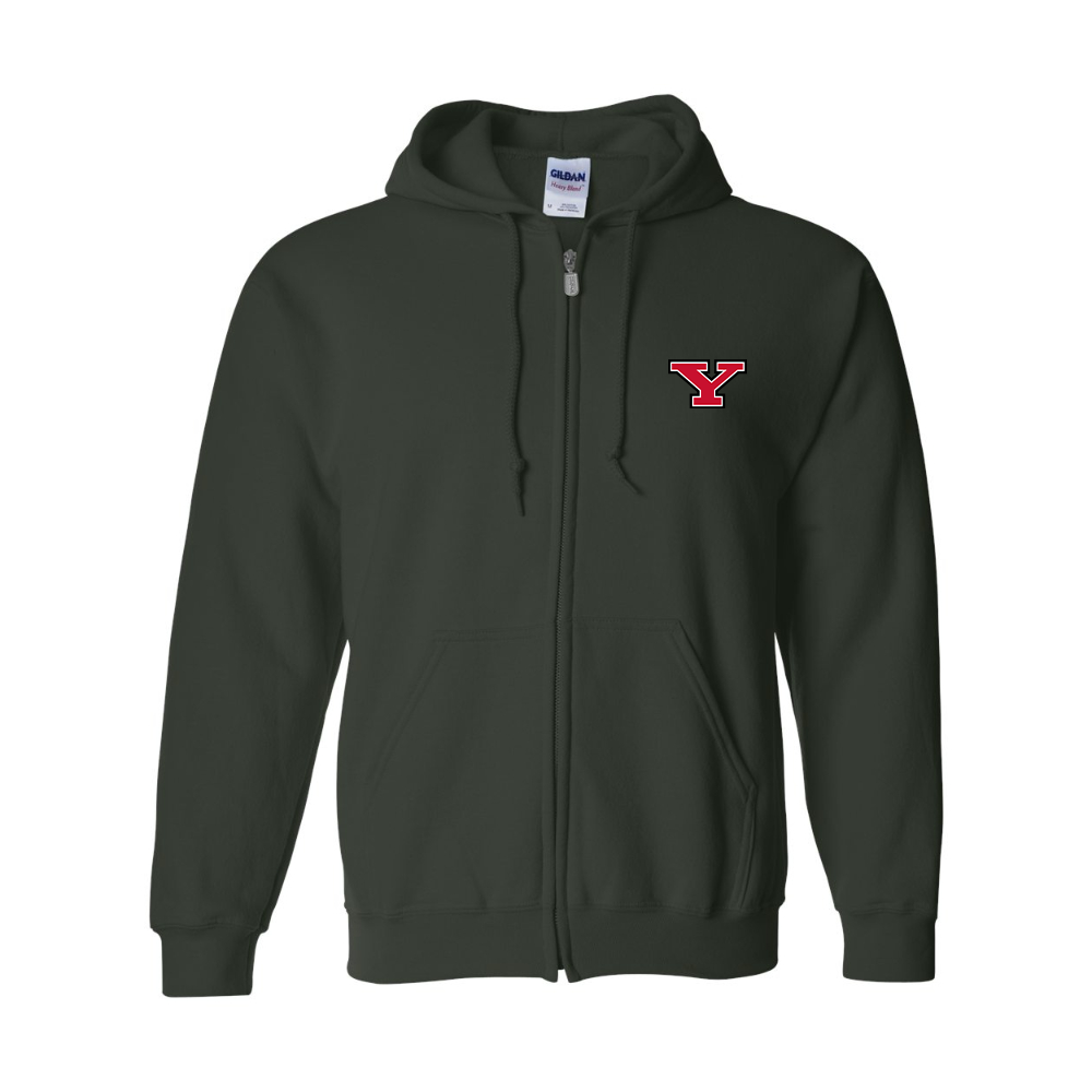 Men's Youngstown State Penguins  JERZEES NuBlend Full-Zip Hooded Sweatshirt