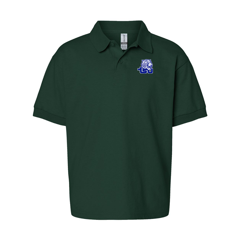 Youth Tennessee State Tigers Gildan Dry Blend Jersey Polo