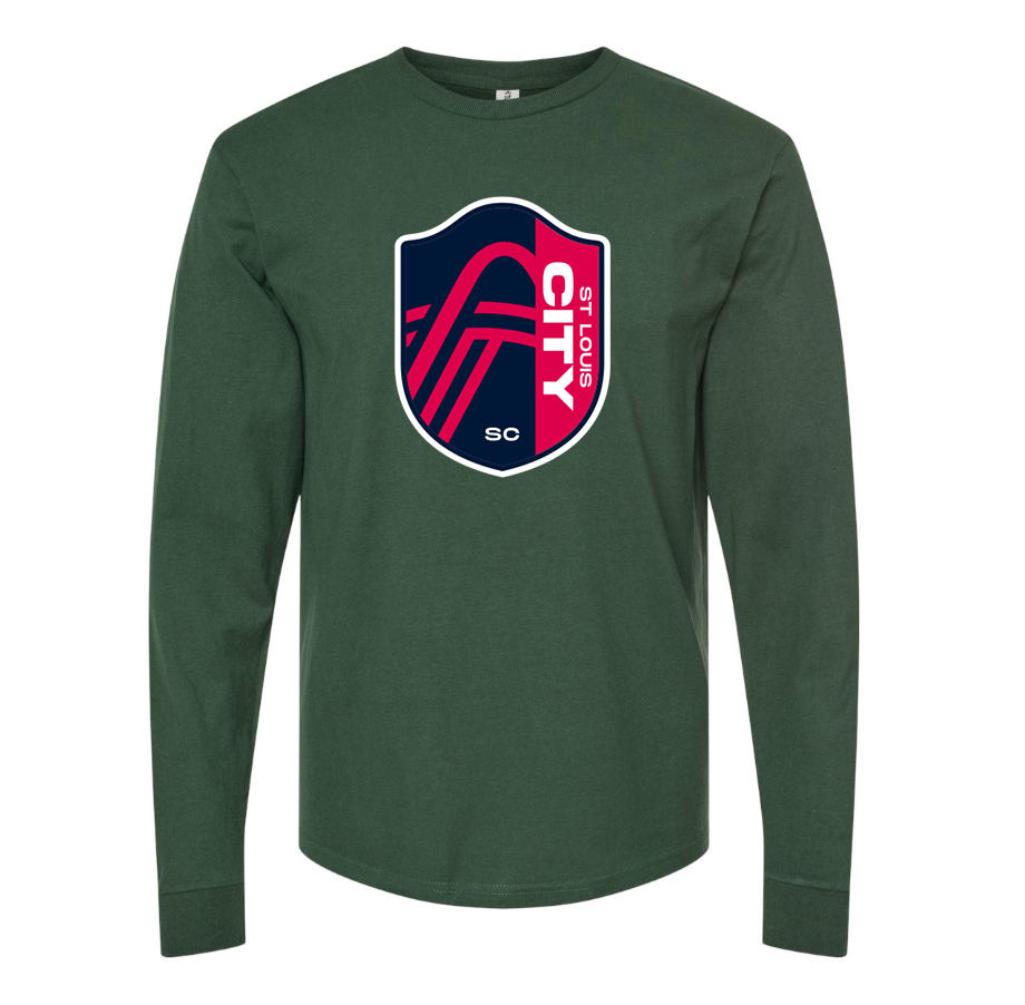 Men's St. Louis City Soccer Long Sleeve T-Shirt