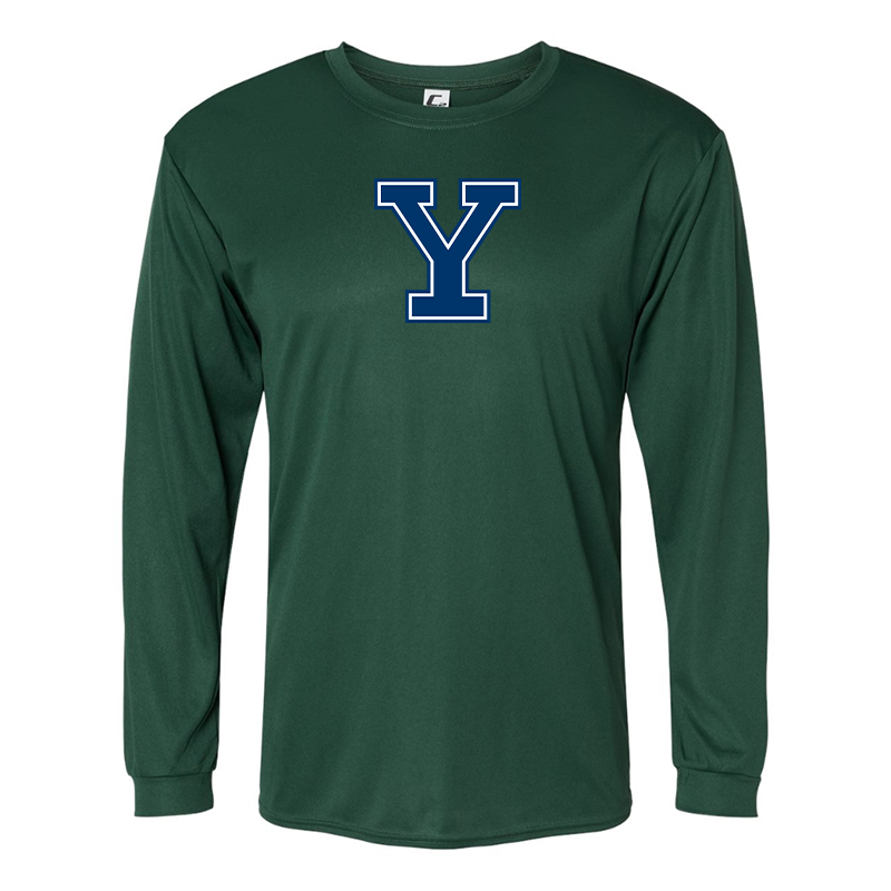 Men's Yale Bulldogs Performance Long Sleeve T-Shirt