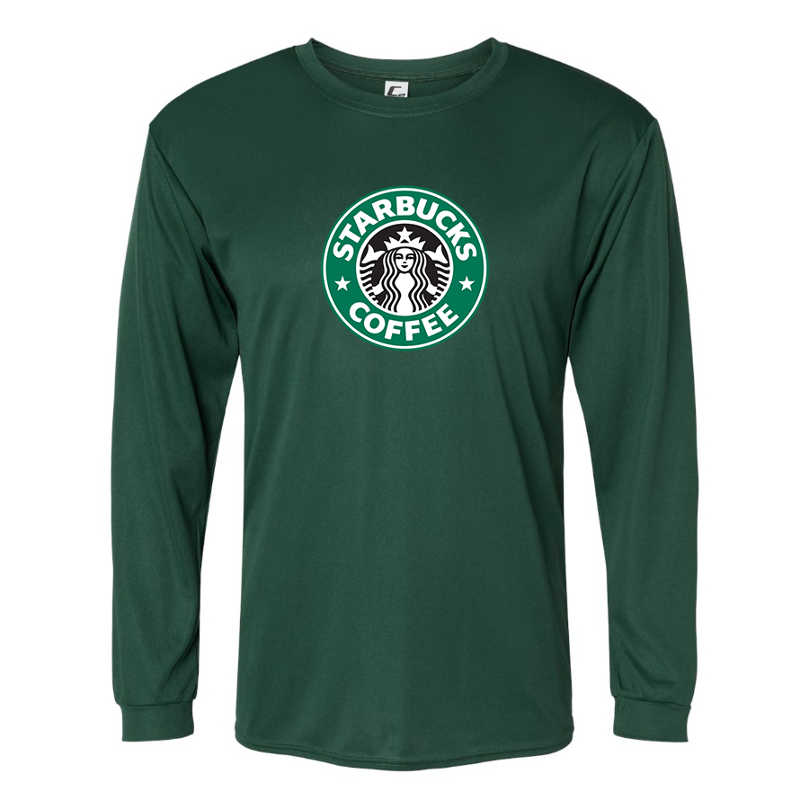 Men's Starbucks Coffee Performance Long Sleeve T-Shirt