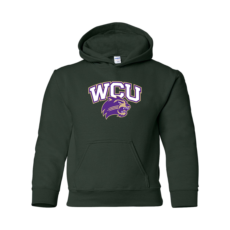 Youth Western Carolina CatamountsGildan Heavy Blend  Hooded Sweatshirt