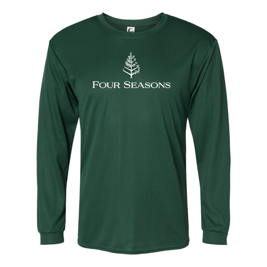 Men's  Four Seasons  Polyester Long Sleeve T-Shirt