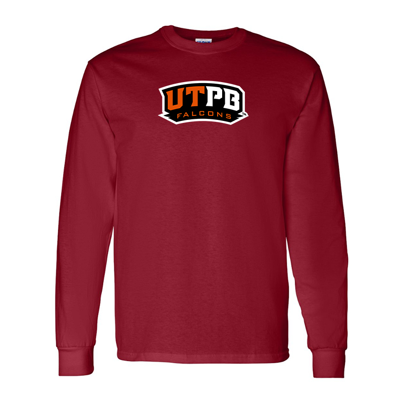 Men's  UTPB Falcons Gildan Heavy Cotton Long Sleeve T-Shirt