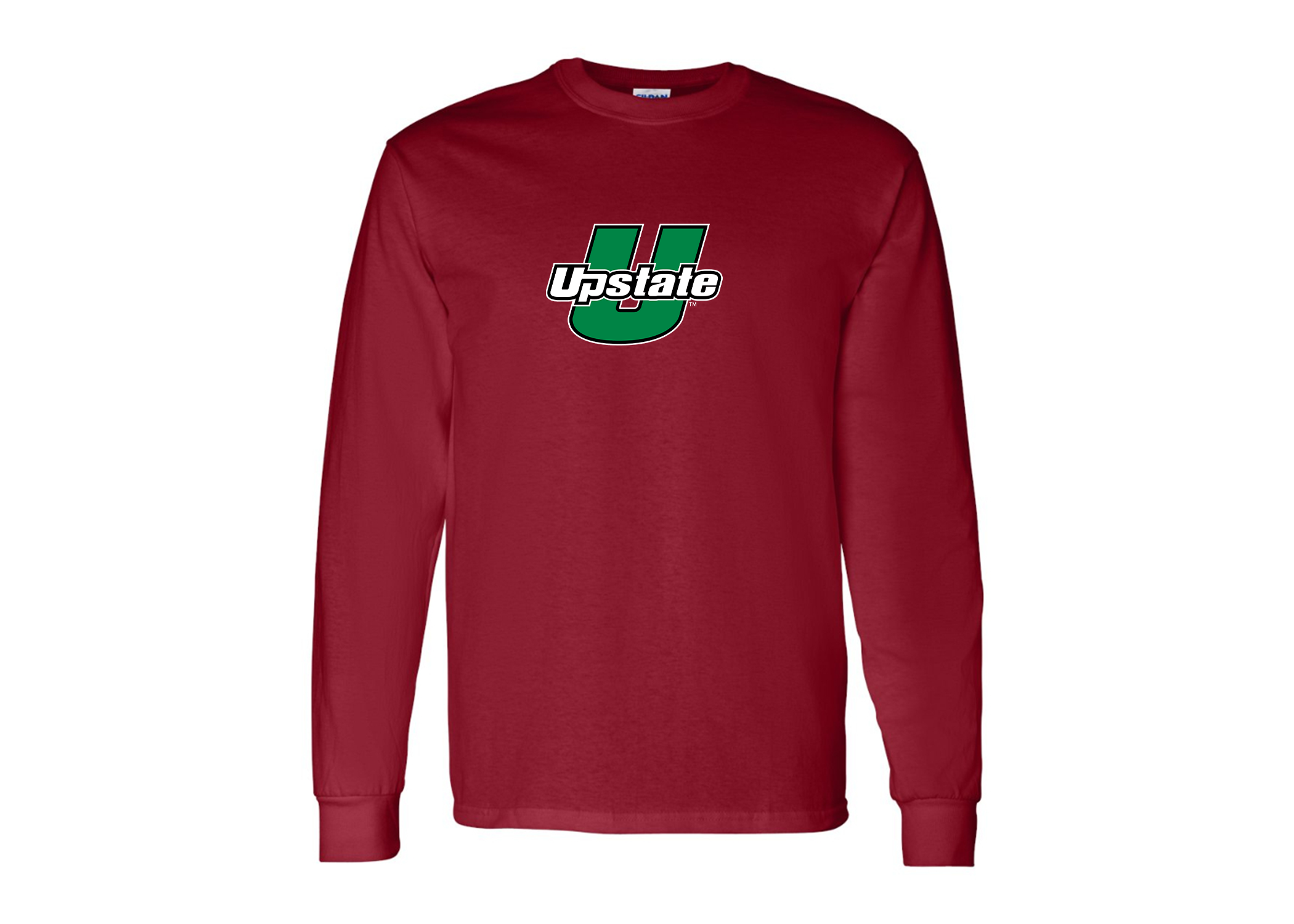 Men's USC Upstate Spartans Gildan Heavy Cotton Long Sleeve T-Shirt