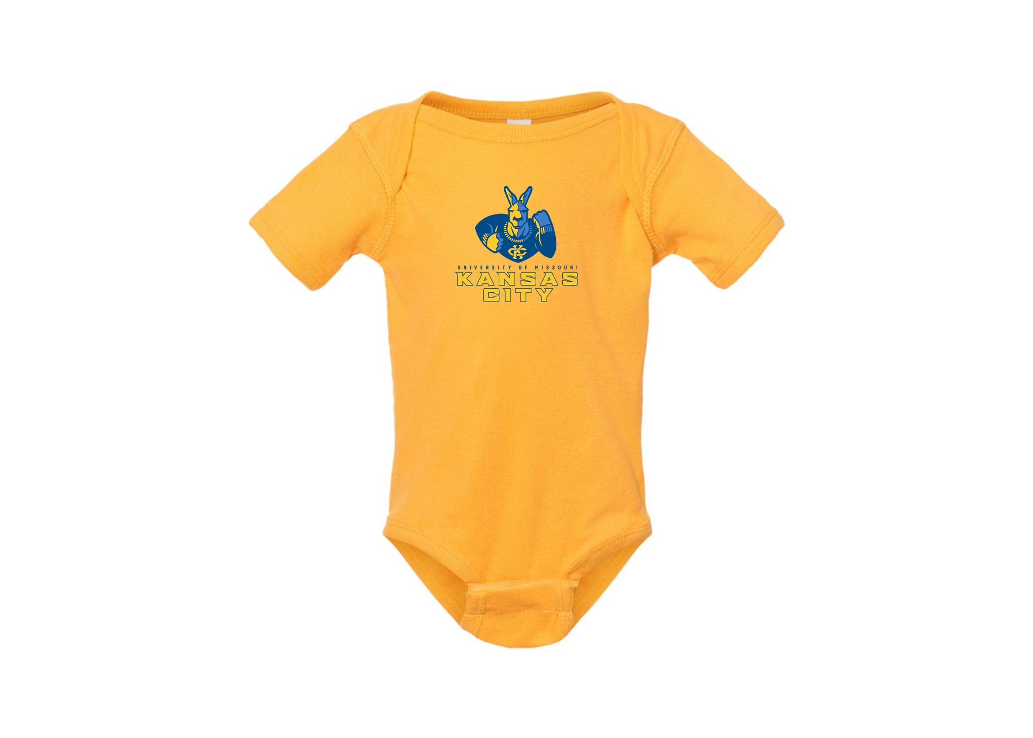 UMKC Kangaroos Rabbit Skins Infant Baby Rib Bodysuit