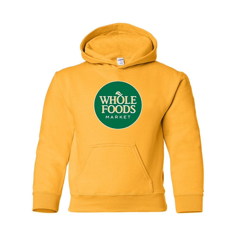 Youth Whole Foods Market Gildan Heavy Blend  Hooded Sweatshirt