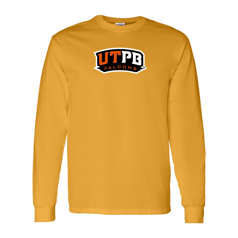 Men's  UTPB Falcons Gildan Heavy Cotton Long Sleeve T-Shirt