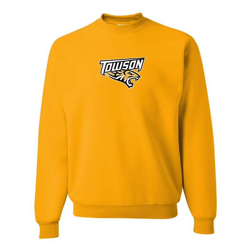 Men's Towson Tigers  JERZEES NuBlend Crewneck Sweatshirt