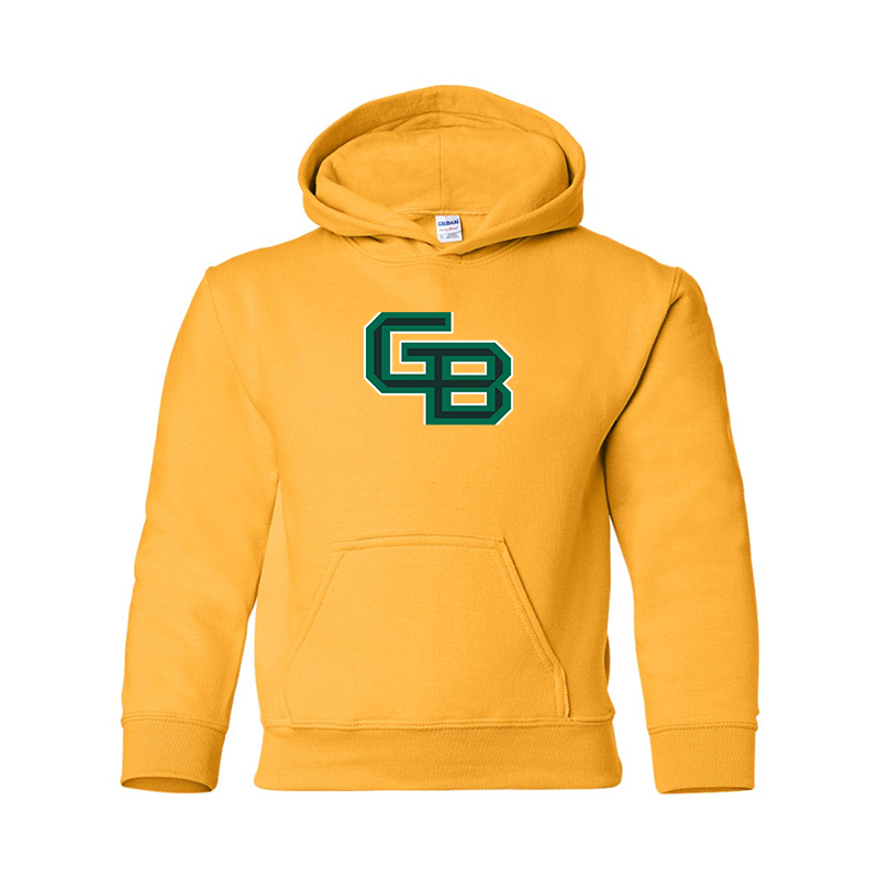 Youth Wisconsin Green Bay Phoenix Gildan Heavy Blend  Hooded Sweatshirt