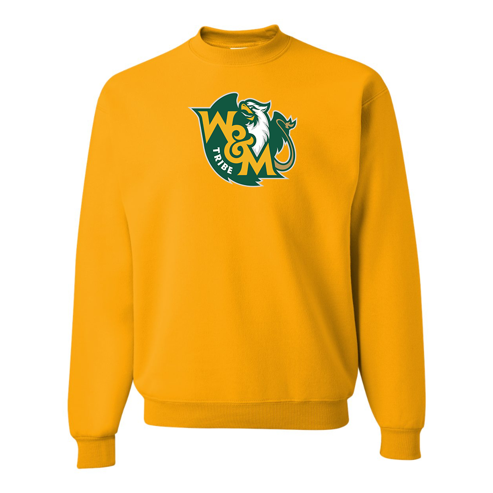 Men's William and Mary Tribe   JERZEES NuBlend Crewneck Sweatshirt