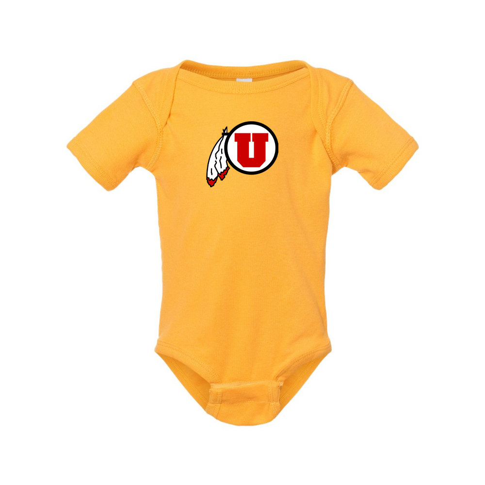 Utah Utes Rabbit Skins Infant Baby Rib Bodysuit