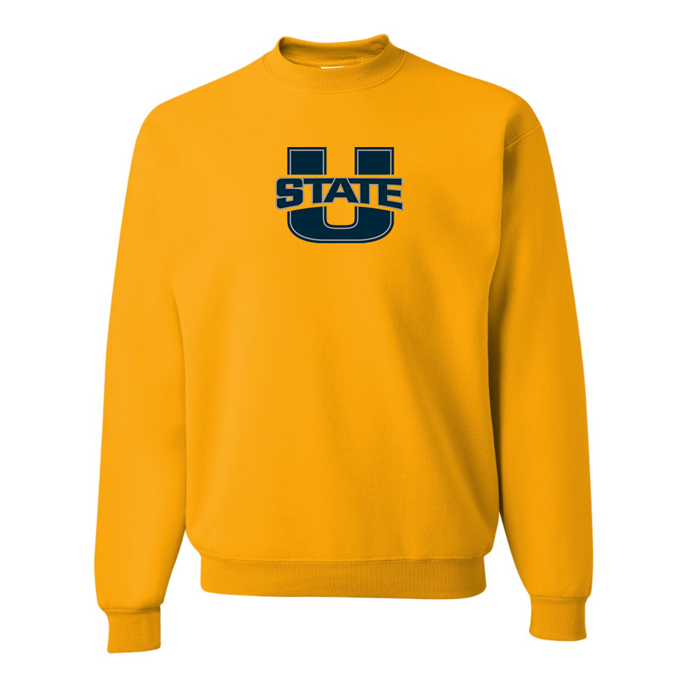 Men's Utah State Aggies JERZEES NuBlend Crewneck Sweatshirt