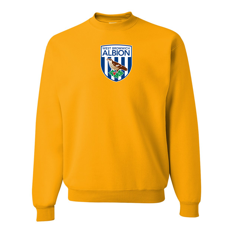 Men's West Bromwich Albion Soccer JERZEES NuBlend Crewneck Sweatshirt