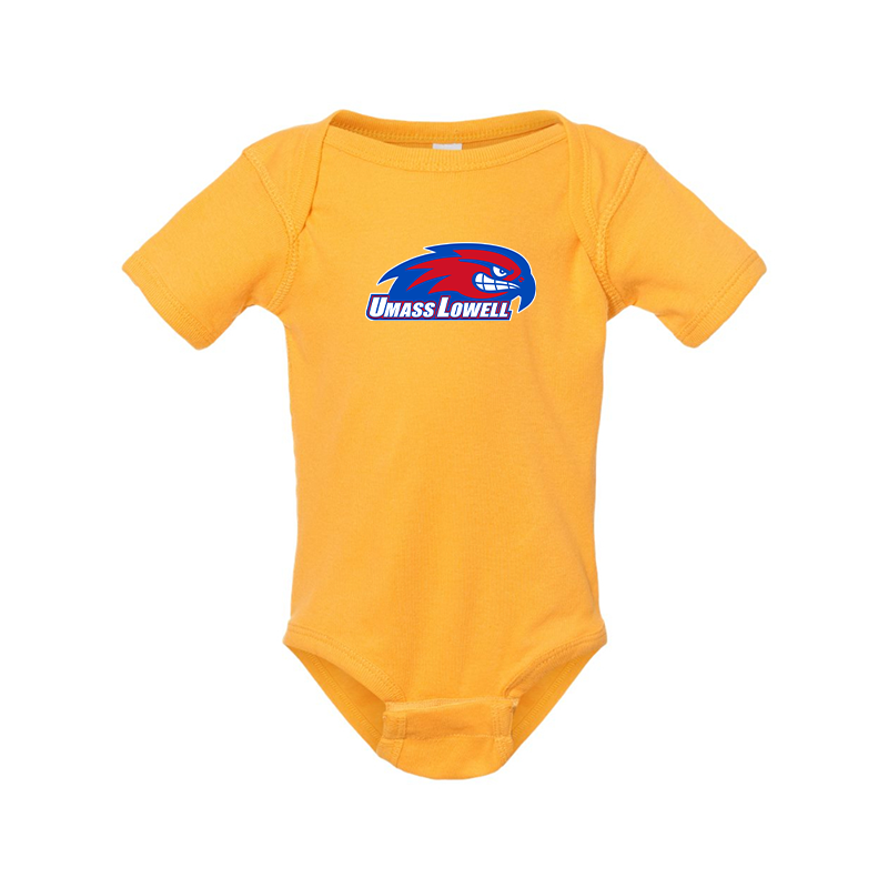UMass Lowell River Hawks Rabbit Skins Infant Baby Rib Bodysuit