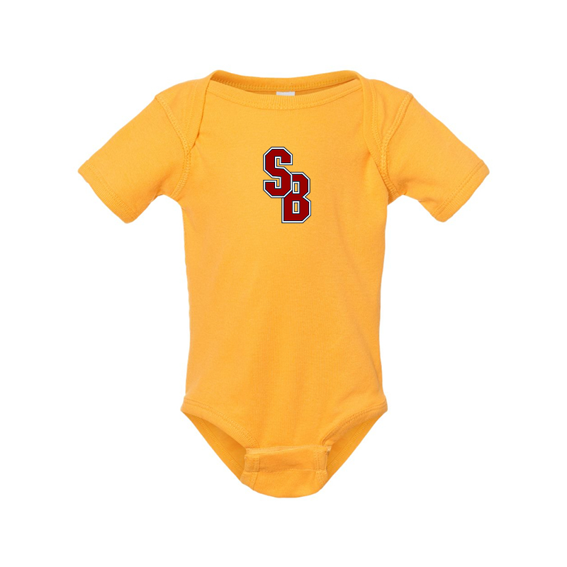 Stony Brook Seawolves  Rabbit Skins Infant Baby Rib Bodysuit