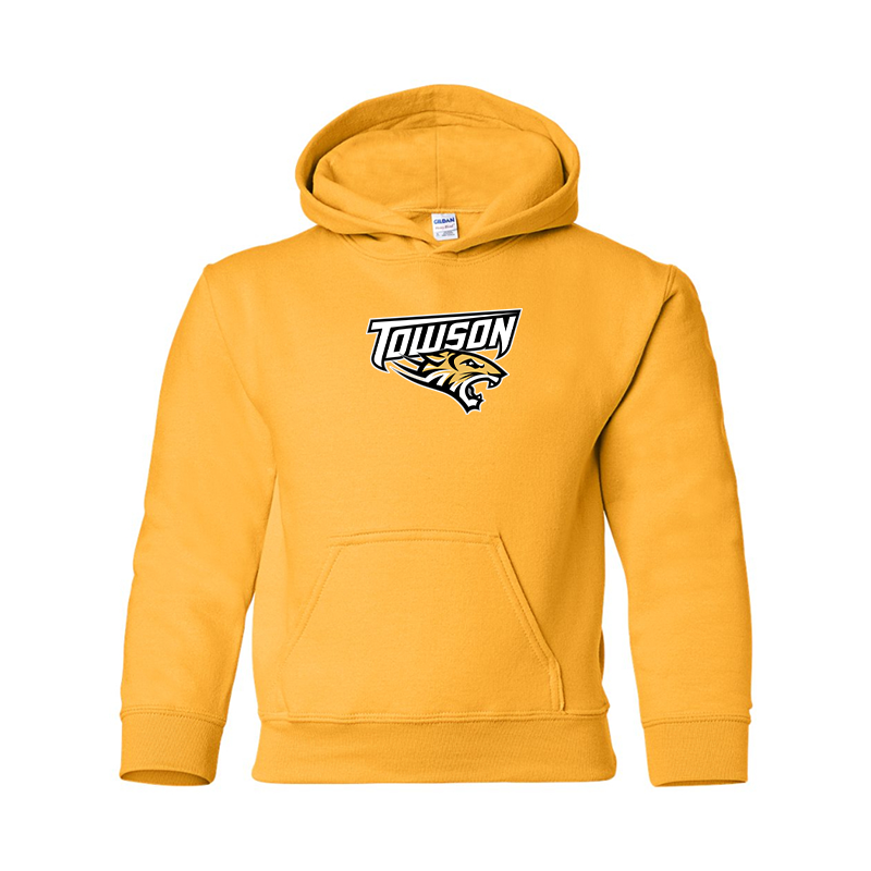 Youth Towson Tigers Gildan Heavy Blend  Hooded Sweatshirt