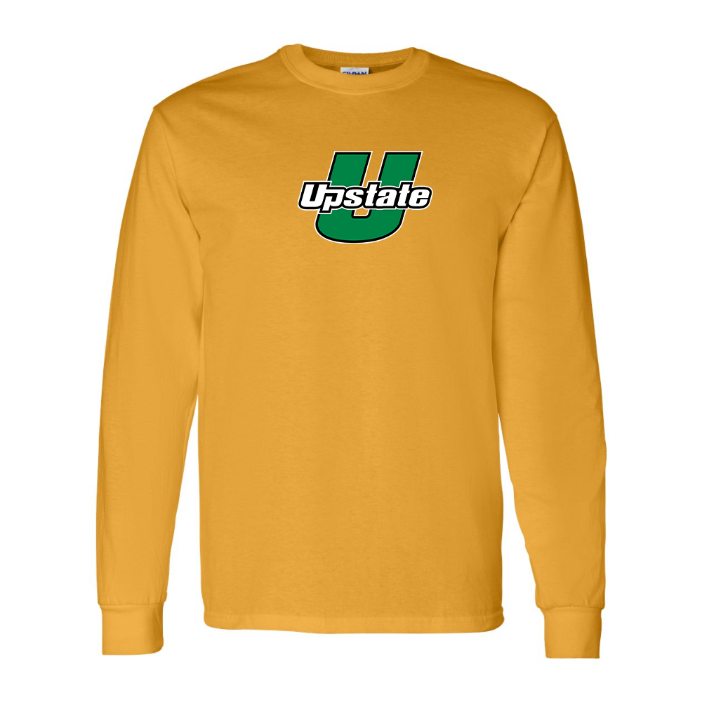 Men's USC Upstate Spartans Gildan Heavy Cotton Long Sleeve T-Shirt