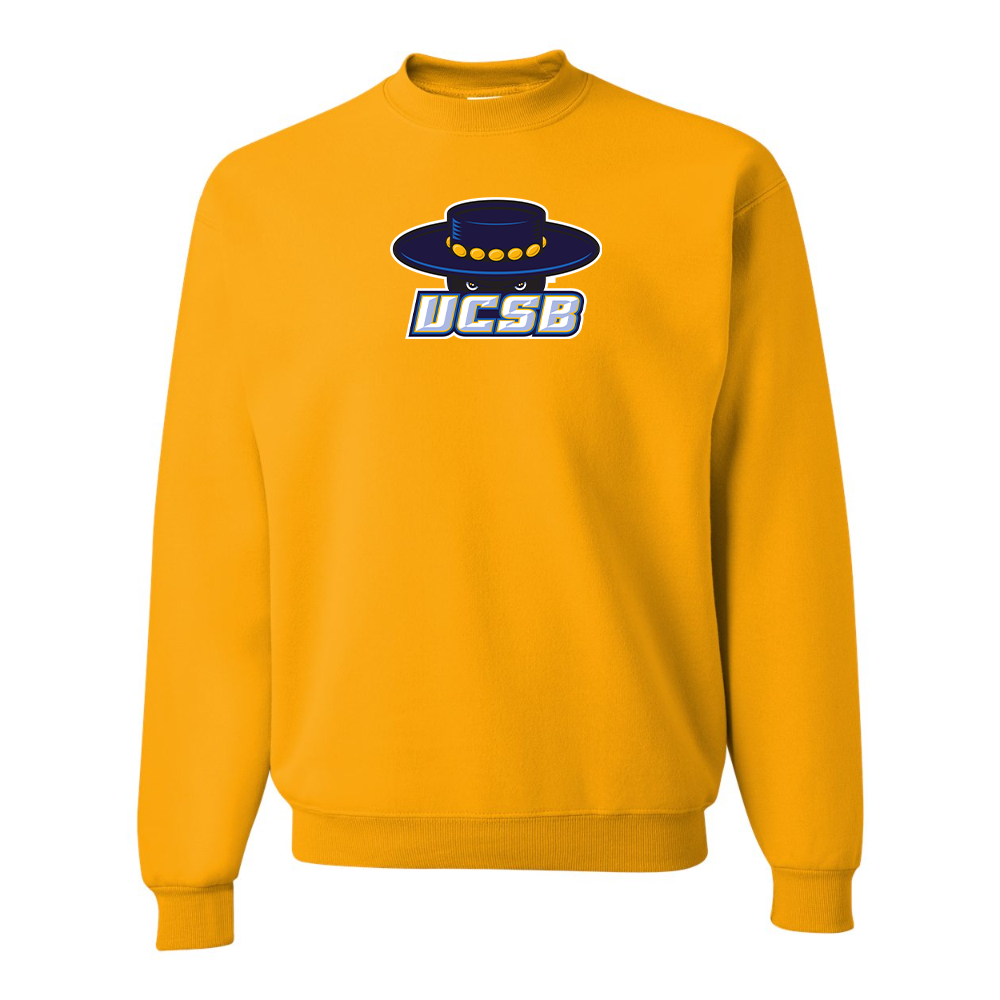 Men's UCSB Gauchos  JERZEES NuBlend Crewneck Sweatshirt