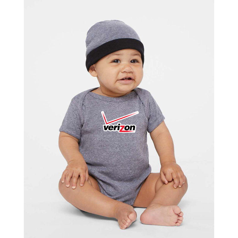 Verizon Wireless Rabbit Skins Infant Baby Rib Bodysuit