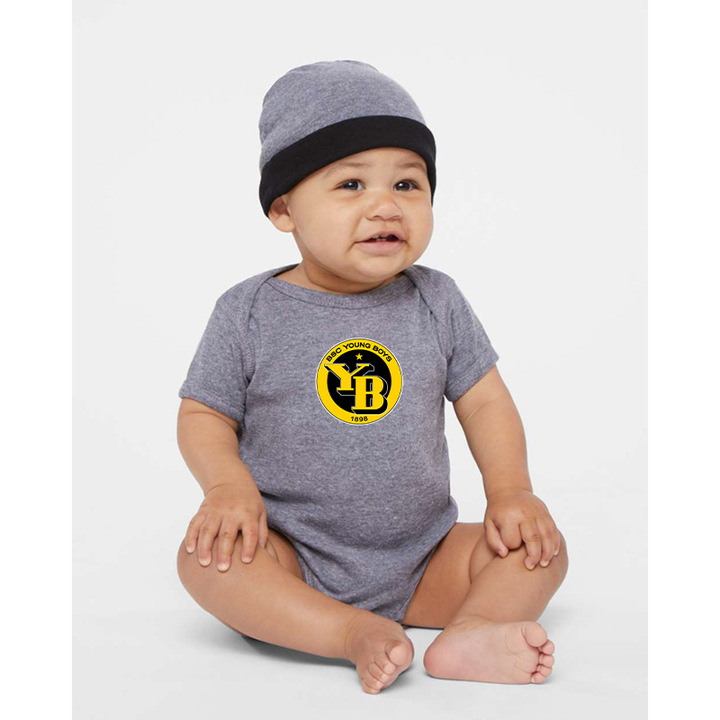 Young Boys Soccer   Rabbit Skins Infant Baby Rib Bodysuit