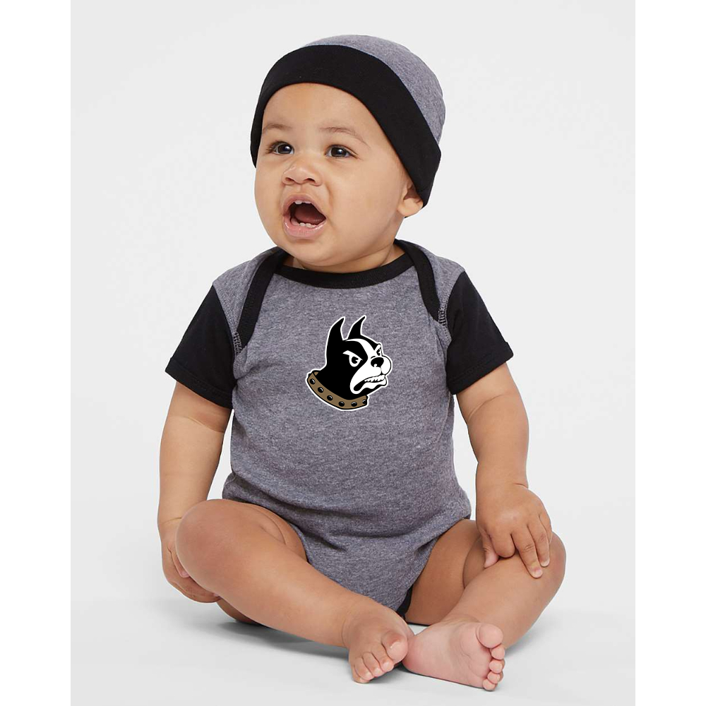 Wofford Terriers   Rabbit Skins Infant Baby Rib Bodysuit