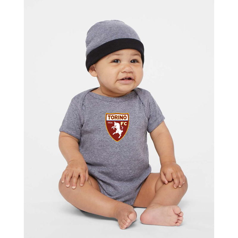 Torino Soccer Rabbit Skins Infant Baby Rib Bodysuit