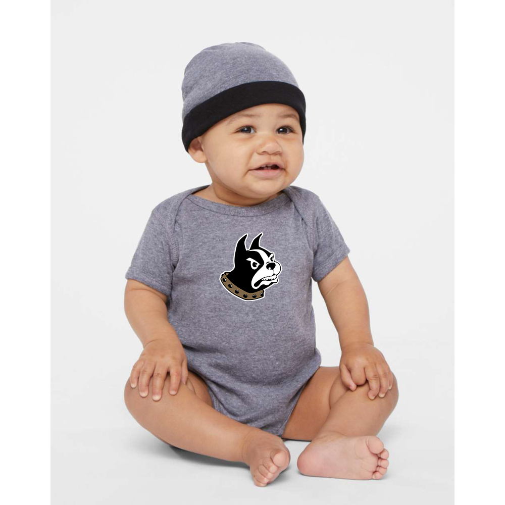 Wofford Terriers   Rabbit Skins Infant Baby Rib Bodysuit