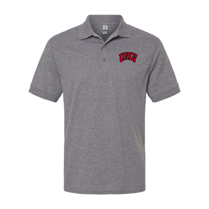 Men's UNLV Rebels Gildan Dry Blend Jersey Polo