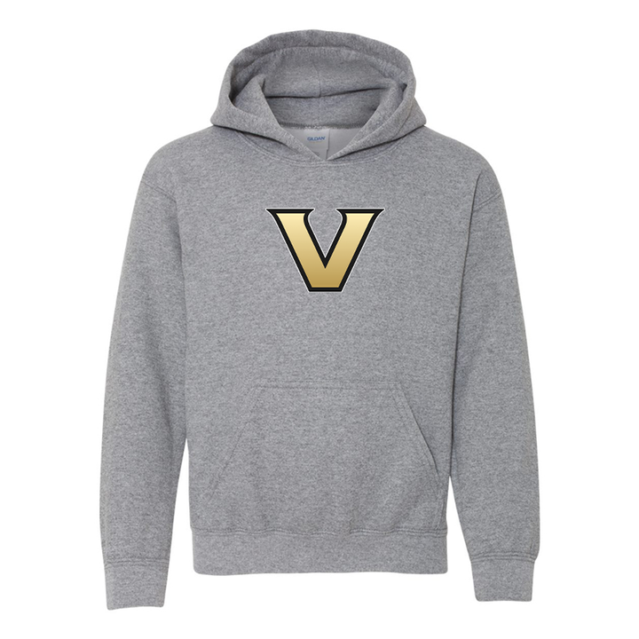 Youth Vanderbilt Commodores Gildan Heavy Blend  Hooded Sweatshirt