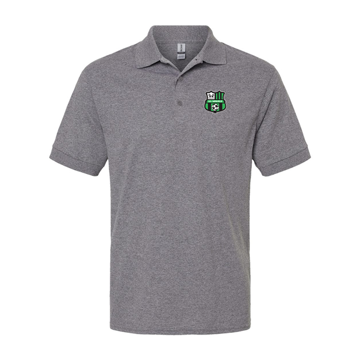 Men's U.S. Sassuolo Soccer Gildan Dry Blend Jersey Polo