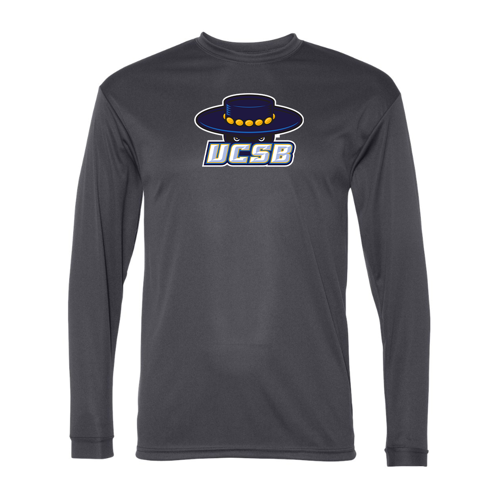 Men's UCSB Gauchos Performance Long Sleeve T-Shirt