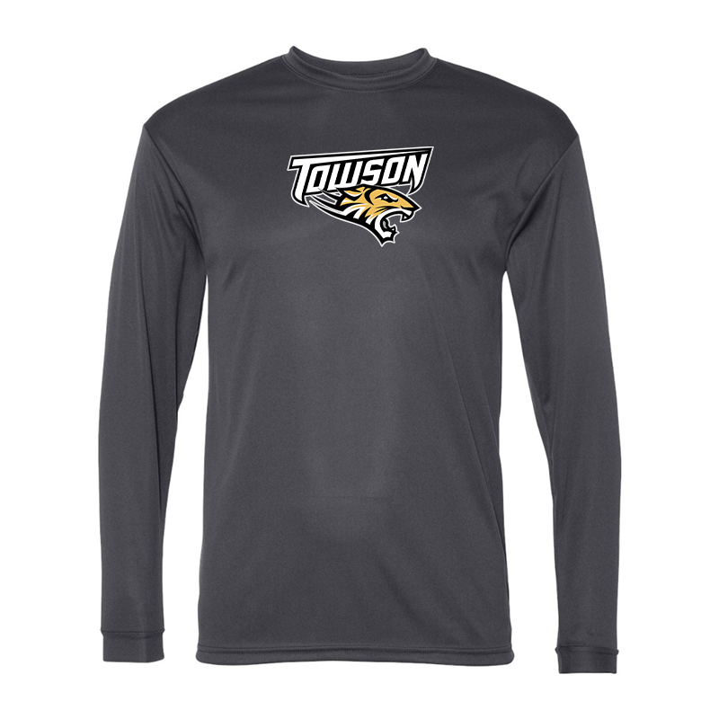 Men's Towson Tigers Performance Long Sleeve T-Shirt