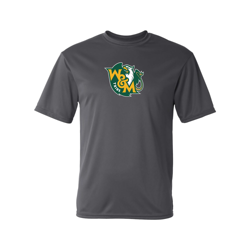 Men's William and Mary Tribe Polyester T-Shirt