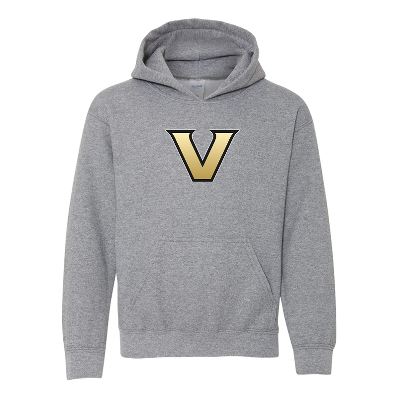 Youth Vanderbilt Commodores Gildan Heavy Blend  Hooded Sweatshirt