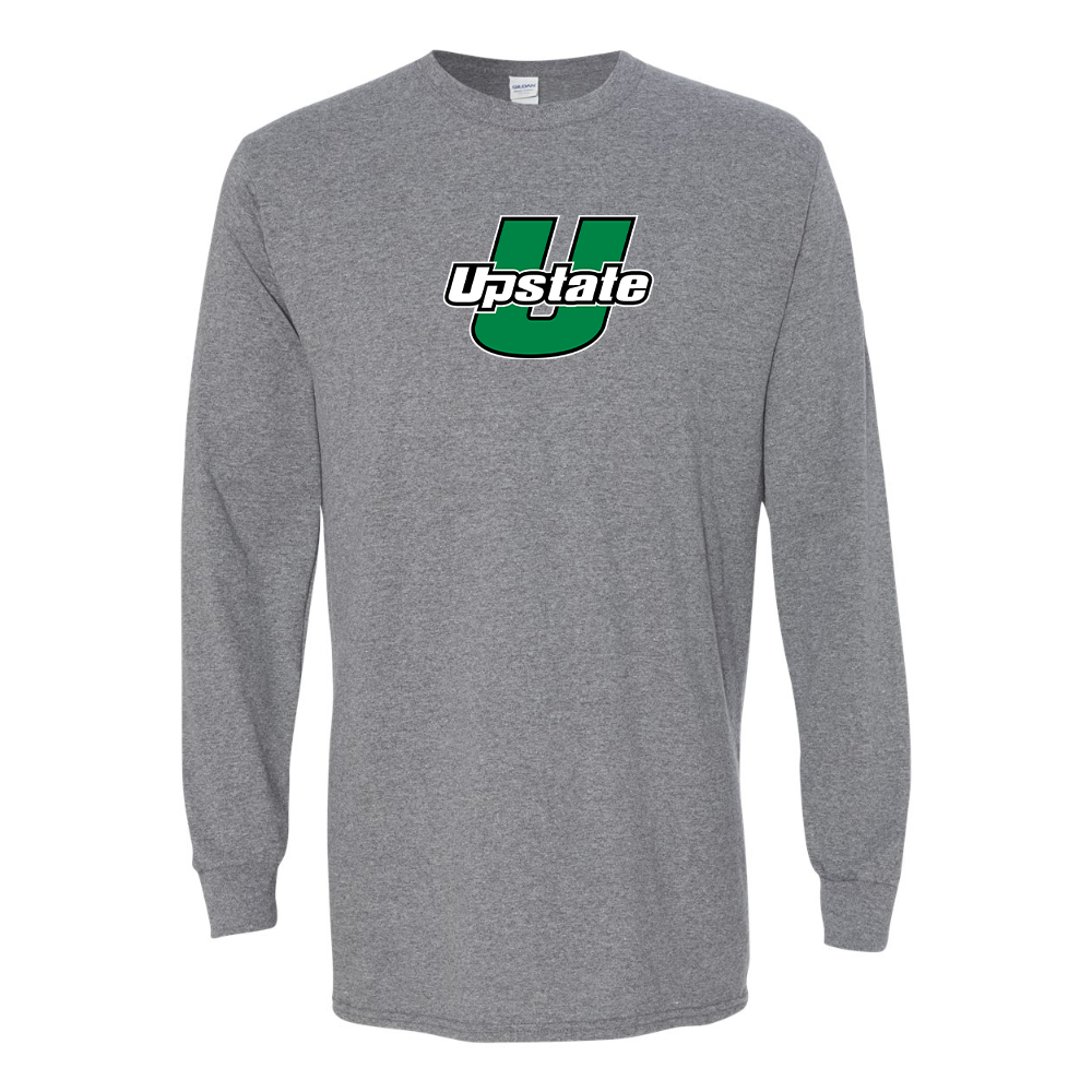 Men's USC Upstate Spartans Gildan Heavy Cotton Long Sleeve T-Shirt