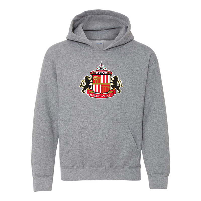 Youth Sunderland AFC Soccer  Gildan Heavy Blend  Hooded Sweatshirt