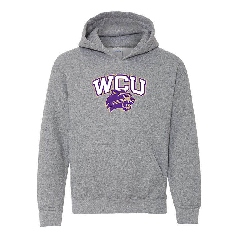 Youth Western Carolina CatamountsGildan Heavy Blend  Hooded Sweatshirt