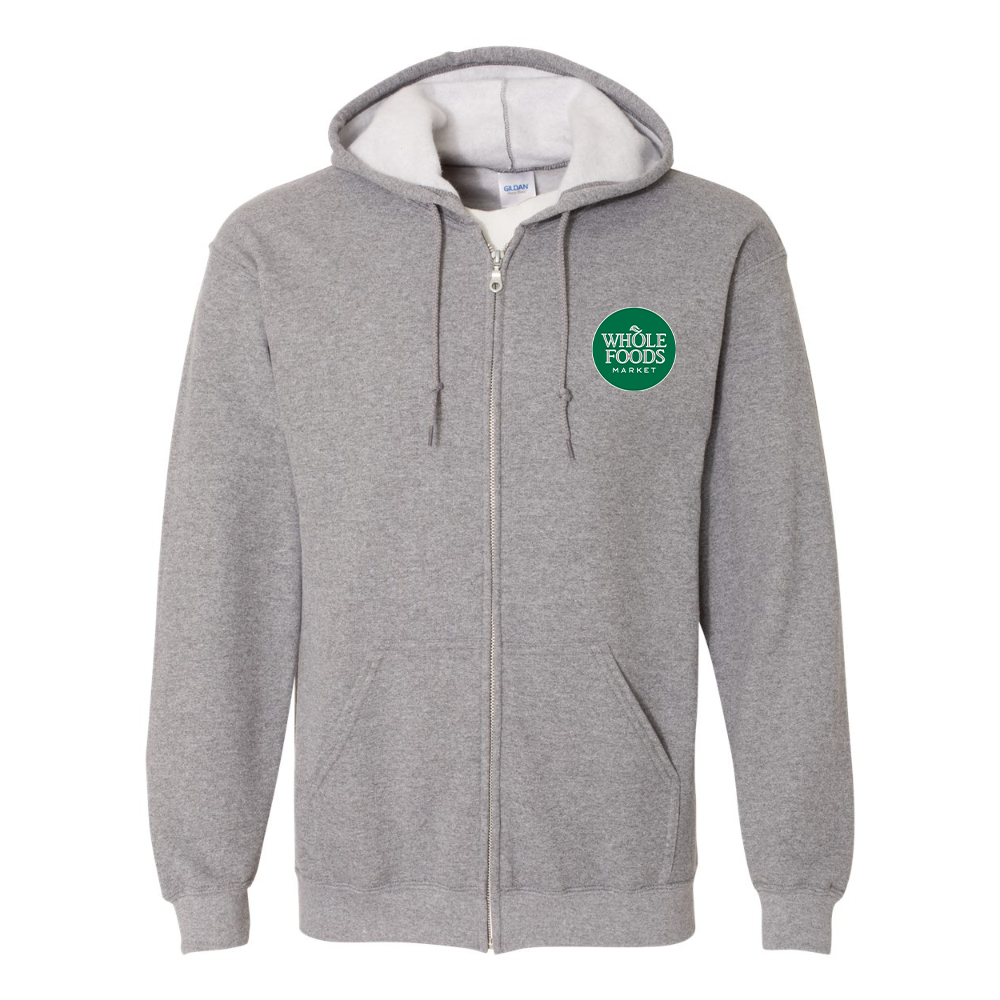 Men's Whole Foods Market Gildan  Heavy Blend Full Zip Hooded Sweatshirt