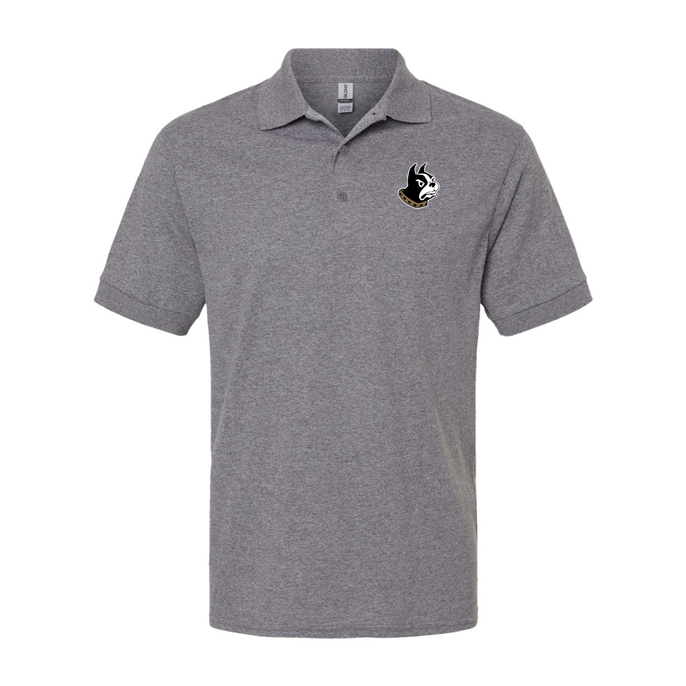 Men's Wofford Terriers  Gildan Dry Blend Jersey Polo