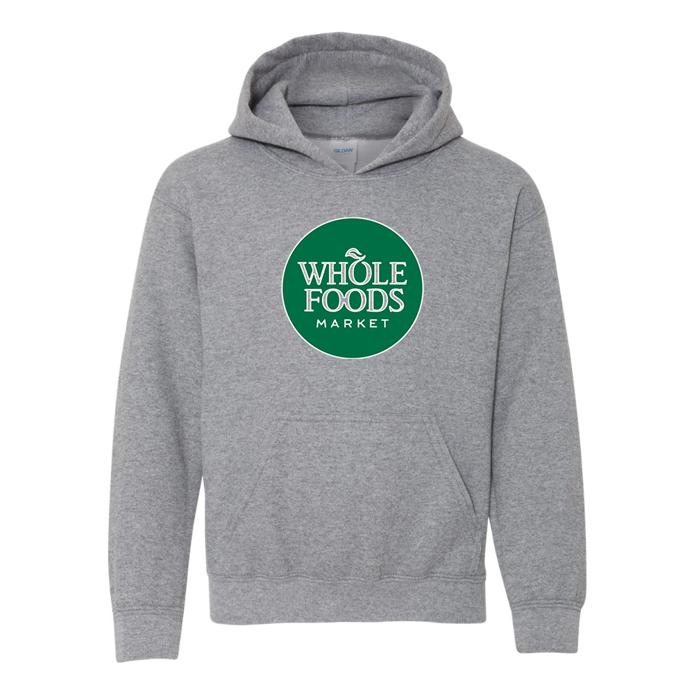 Youth Whole Foods Market Gildan Heavy Blend  Hooded Sweatshirt