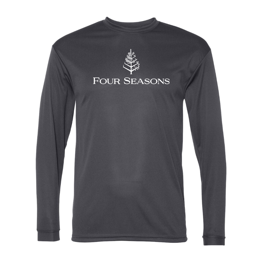 Men's  Four Seasons  Polyester Long Sleeve T-Shirt